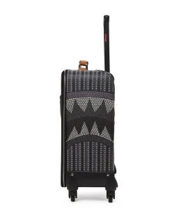 SPRAYGROUND® ILLUCHAINS CUT & SEW VEGAN LEATHER CARRY-ON LUGGAGE 24 SPRAYGROUND® ILLUCHAINS CUT & SEW VEGAN LEATHER CARRY-ON LUGGAGE