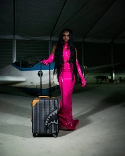 SPRAYGROUND® ILLUCHAINS CUT & SEW VEGAN LEATHER CARRY-ON LUGGAGE 25 SPRAYGROUND® ILLUCHAINS CUT & SEW VEGAN LEATHER CARRY-ON LUGGAGE