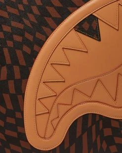 SPRAYGROUND® TRIPPY HENNY CUT & SEW VEGAN LEATHER CARRY-ON LUGGAGE