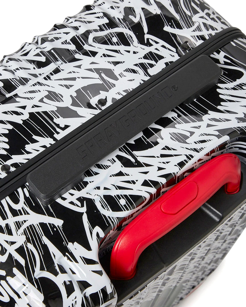 SPRAYGROUND® NIGHT NIGHT SHARKNAUTICS HARDSHELL CARRY-ON LUGGAGE SPRAYGROUND® NIGHT NIGHT SHARKNAUTICS HARDSHELL CARRY-ON LUGGAGE