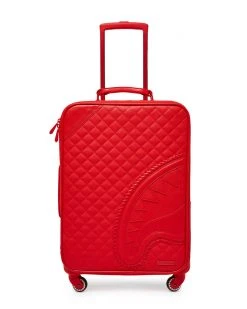 SPRAYGROUND® RED RIVIERA VEGAN LEATHER CARRY-ON LUGGAGE (ONLY 100 MADE & NUMBERED) 3 SPRAYGROUND® RED RIVIERA VEGAN LEATHER CARRY-ON LUGGAGE (ONLY 100 MADE & NUMBERED)