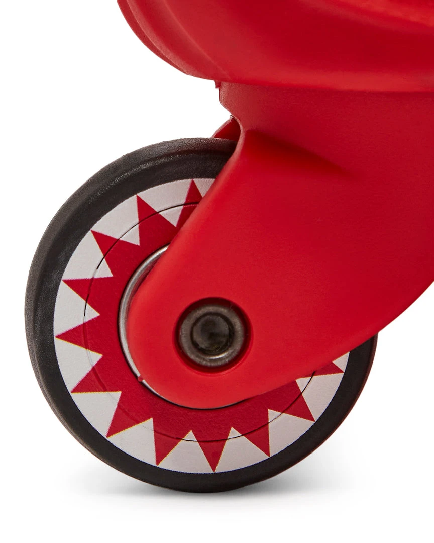 SPRAYGROUND® RED RIVIERA VEGAN LEATHER CARRY-ON LUGGAGE (ONLY 100 MADE & NUMBERED) SPRAYGROUND® RED RIVIERA VEGAN LEATHER CARRY-ON LUGGAGE (ONLY 100 MADE & NUMBERED)