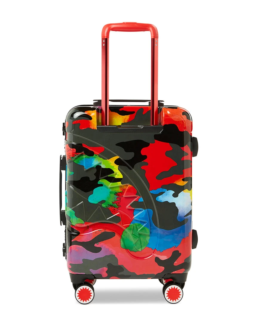 SPRAYGROUND® CAMOBURST SHARKNAUTICS HARDSHELL CARRY-ON LUGGAGE SPRAYGROUND® CAMOBURST SHARKNAUTICS HARDSHELL CARRY-ON LUGGAGE