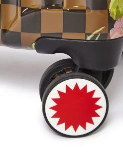 SPRAYGROUND® CARRY-ON LUGGAGE SHARKFLOWER 21.5” CARRY-ON SHARKNAUTICS LUGGAGE