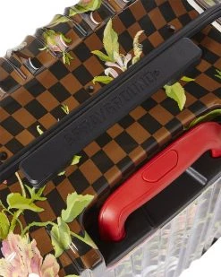 SPRAYGROUND® CARRY-ON LUGGAGE SHARKFLOWER 21.5” CARRY-ON SHARKNAUTICS LUGGAGE