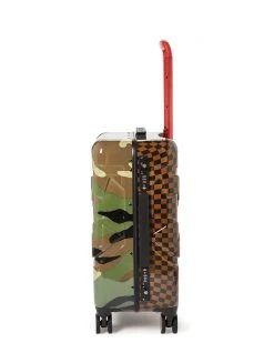 SPRAYGROUND® JUNGLE PARIS 21.5” CARRY-ON SHARKITECTURE LUGGAGE CARRY-ON LUGGAGE