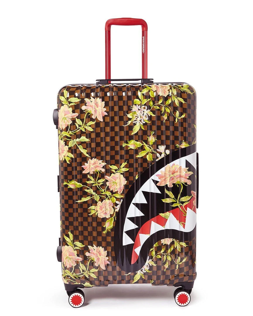 SPRAYGROUND® SHARKFLOWER 29.5” FULL-SIZE SHARKNAUTICS LUGGAGE FULL-SIZE LUGGAGE SPRAYGROUND® SHARKFLOWER 29.5” FULL-SIZE SHARKNAUTICS LUGGAGE FULL-SIZE LUGGAGE