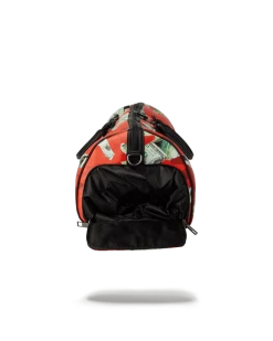 SPRAYGROUND® MONEY CAMO (RED) DUFFLE