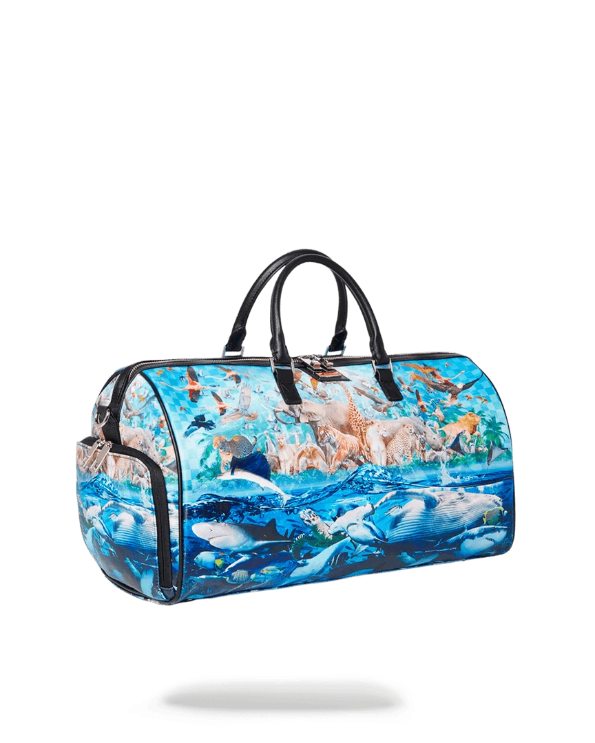 SPRAYGROUND® NOAHS SH-ARK LARGE DUFFLE BAGS 3 SPRAYGROUND® NOAHS SH-ARK LARGE DUFFLE BAGS