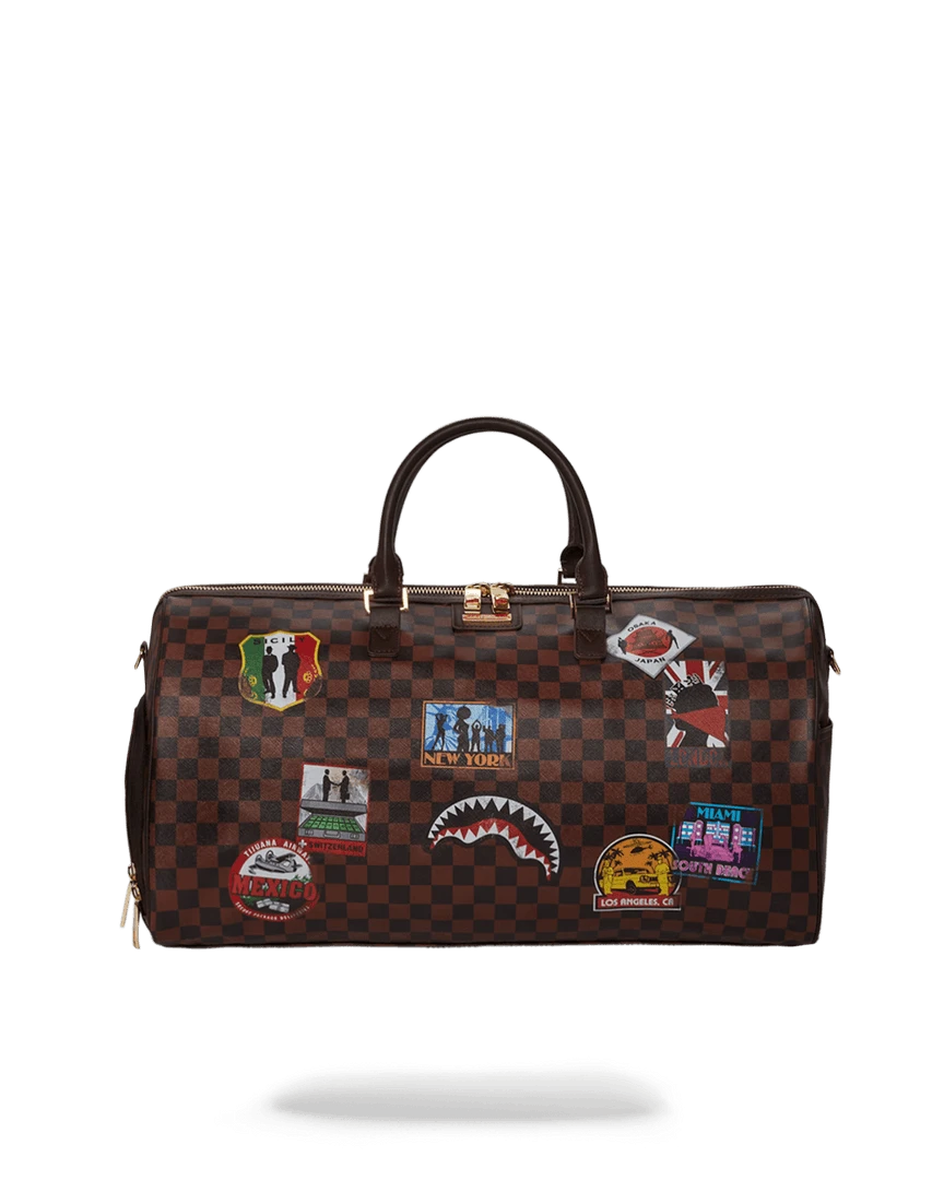 SPRAYGROUND® BAGS GLOBAL MOGUL EMPEROR DUFFLE 10 SPRAYGROUND® BAGS GLOBAL MOGUL EMPEROR DUFFLE