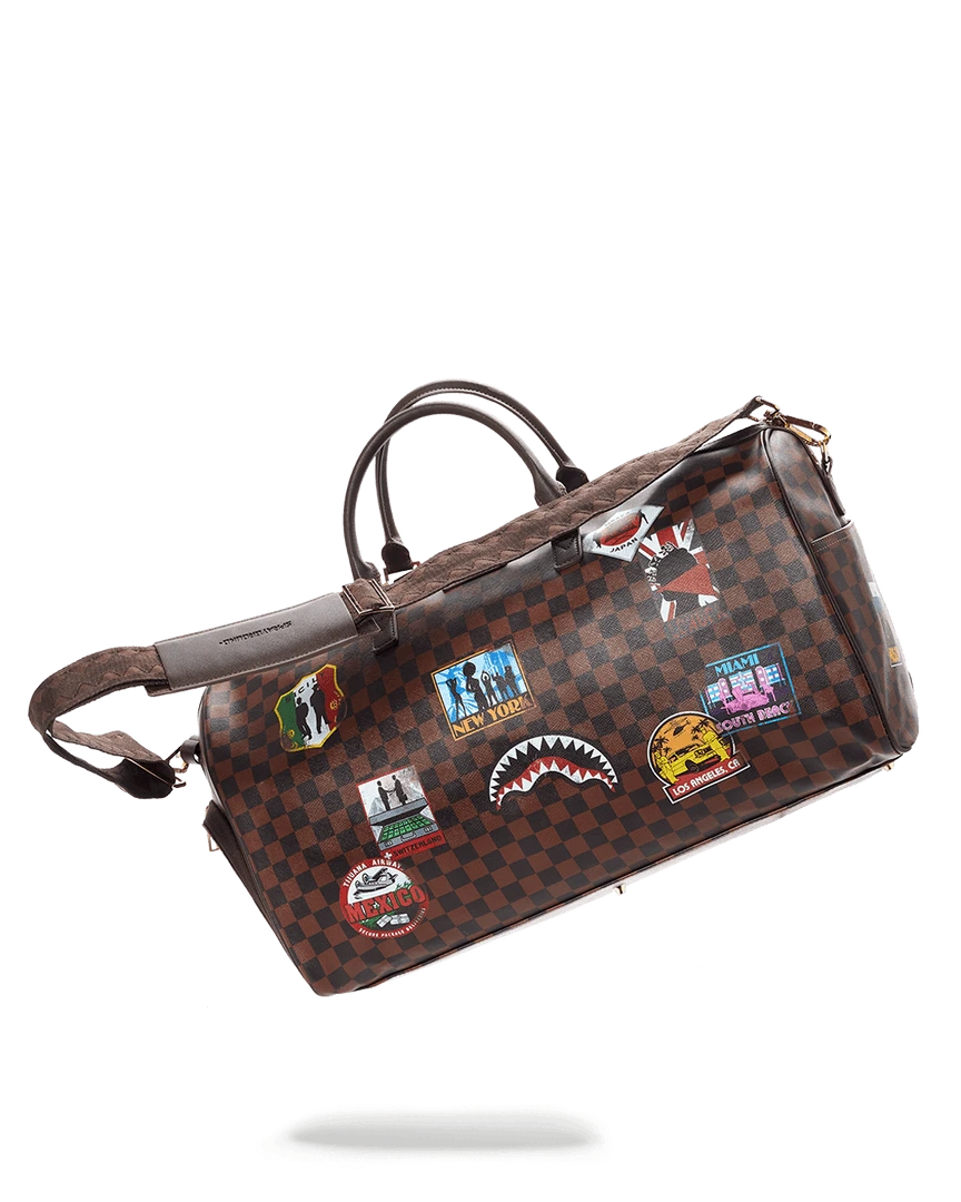 SPRAYGROUND® BAGS GLOBAL MOGUL EMPEROR DUFFLE 1 SPRAYGROUND® BAGS GLOBAL MOGUL EMPEROR DUFFLE