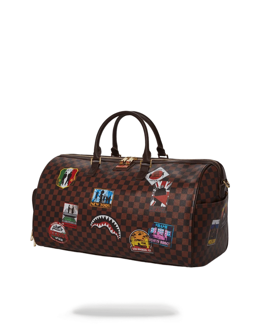 SPRAYGROUND® BAGS GLOBAL MOGUL EMPEROR DUFFLE 3 SPRAYGROUND® BAGS GLOBAL MOGUL EMPEROR DUFFLE