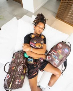 SPRAYGROUND® BAGS GLOBAL MOGUL EMPEROR DUFFLE 15 SPRAYGROUND® BAGS GLOBAL MOGUL EMPEROR DUFFLE