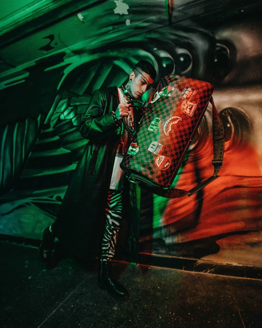 SPRAYGROUND® BAGS GLOBAL MOGUL EMPEROR DUFFLE 6 SPRAYGROUND® BAGS GLOBAL MOGUL EMPEROR DUFFLE