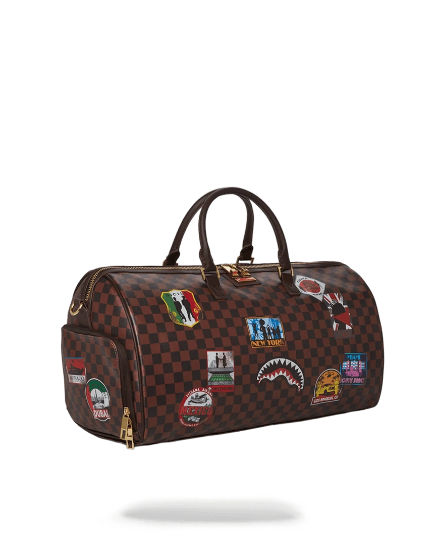 SPRAYGROUND® BAGS GLOBAL MOGUL EMPEROR DUFFLE 7 SPRAYGROUND® BAGS GLOBAL MOGUL EMPEROR DUFFLE