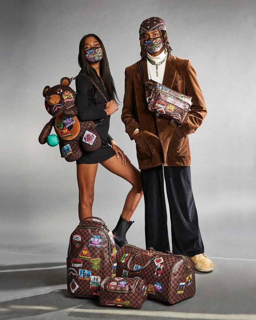 SPRAYGROUND® BAGS GLOBAL MOGUL EMPEROR DUFFLE 8 SPRAYGROUND® BAGS GLOBAL MOGUL EMPEROR DUFFLE