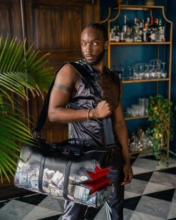 SPRAYGROUND® $HARKBITE LARGE DUFFLE