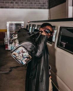 SPRAYGROUND® $HARKBITE LARGE DUFFLE