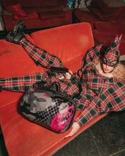 SPRAYGROUND® 3AM PINK DRIP TUBE DUFFLE BAGS