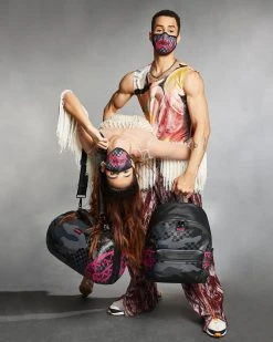 SPRAYGROUND® 3AM PINK DRIP TUBE DUFFLE BAGS