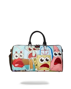 SPRAYGROUND® SPONGEBOB SHARK CREW EMPEROR DUFFLE