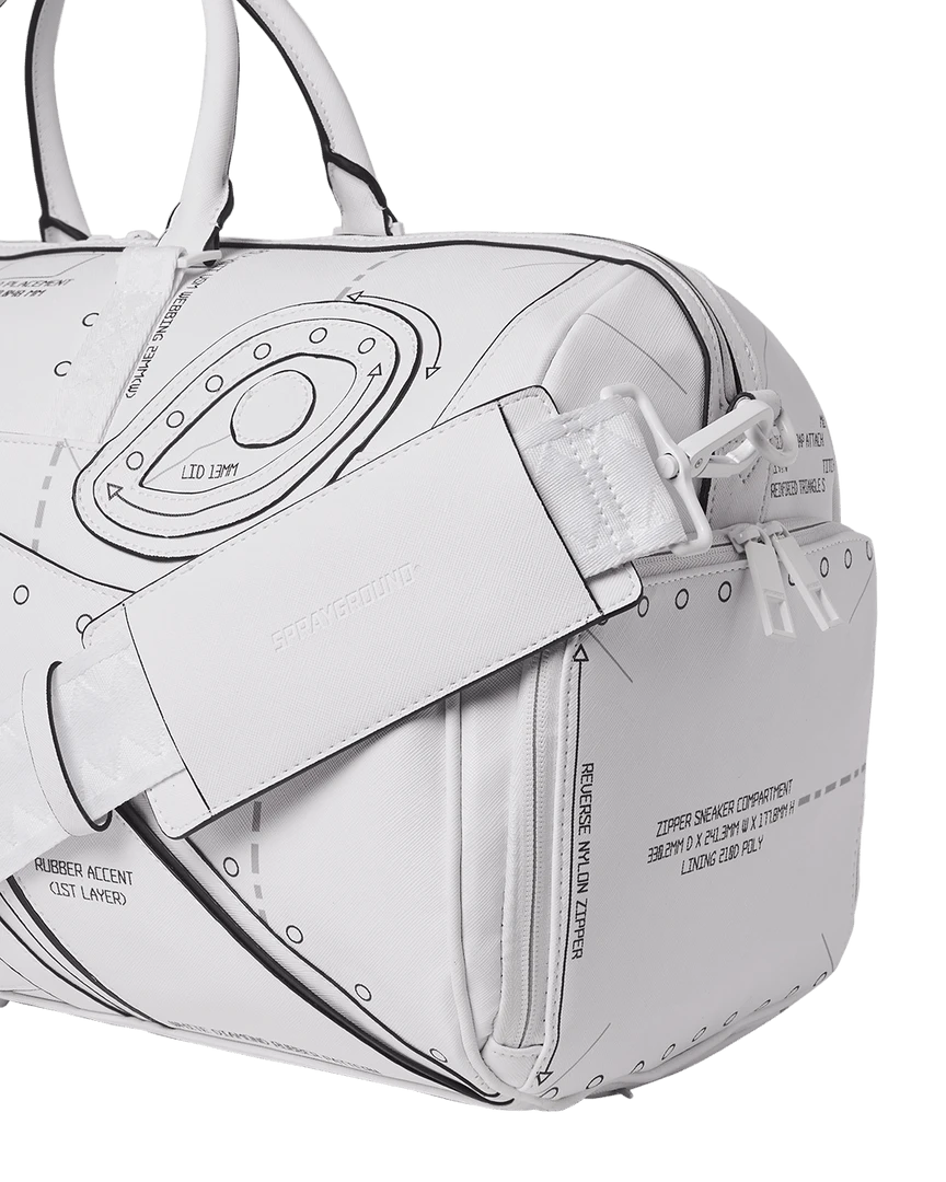 SPRAYGROUND® TECHNICAL CUT & SHARK DUFFLE BAGS 12 SPRAYGROUND® TECHNICAL CUT & SHARK DUFFLE BAGS