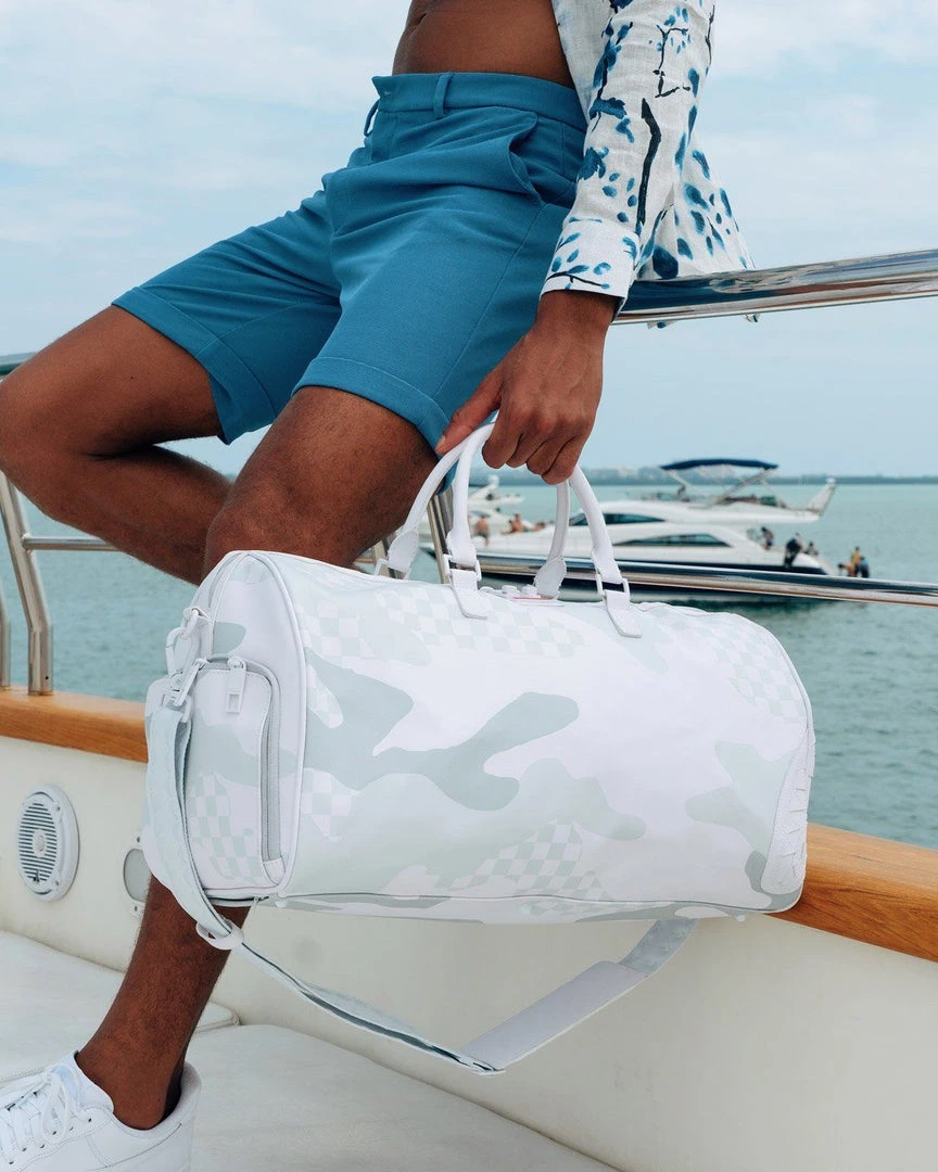 SPRAYGROUND® 3AM LE BLANC DUFFLE BAGS 2 SPRAYGROUND® 3AM LE BLANC DUFFLE BAGS