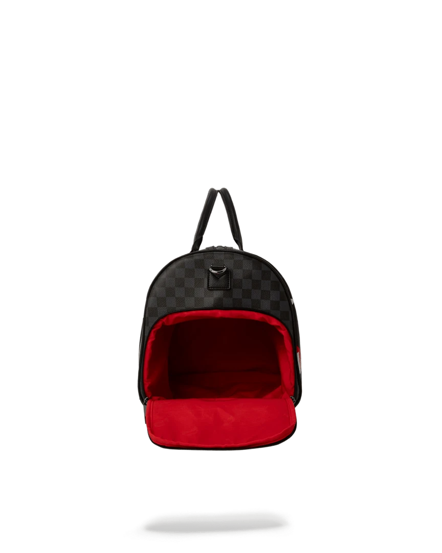 SPRAYGROUND® SHARK BITE SHARKS IN PARIS GRAY DUFFLE 9 SPRAYGROUND® SHARK BITE SHARKS IN PARIS GRAY DUFFLE