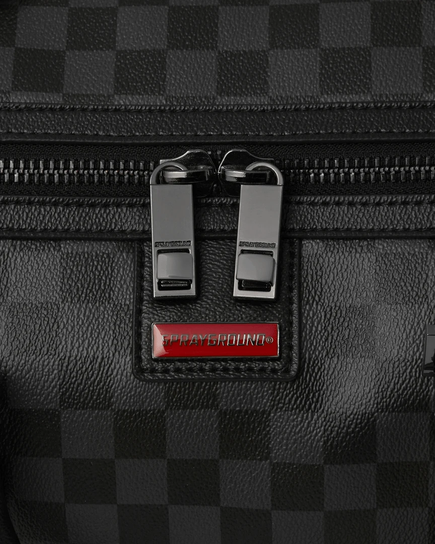 SPRAYGROUND® SHARK BITE SHARKS IN PARIS GRAY DUFFLE 13 SPRAYGROUND® SHARK BITE SHARKS IN PARIS GRAY DUFFLE