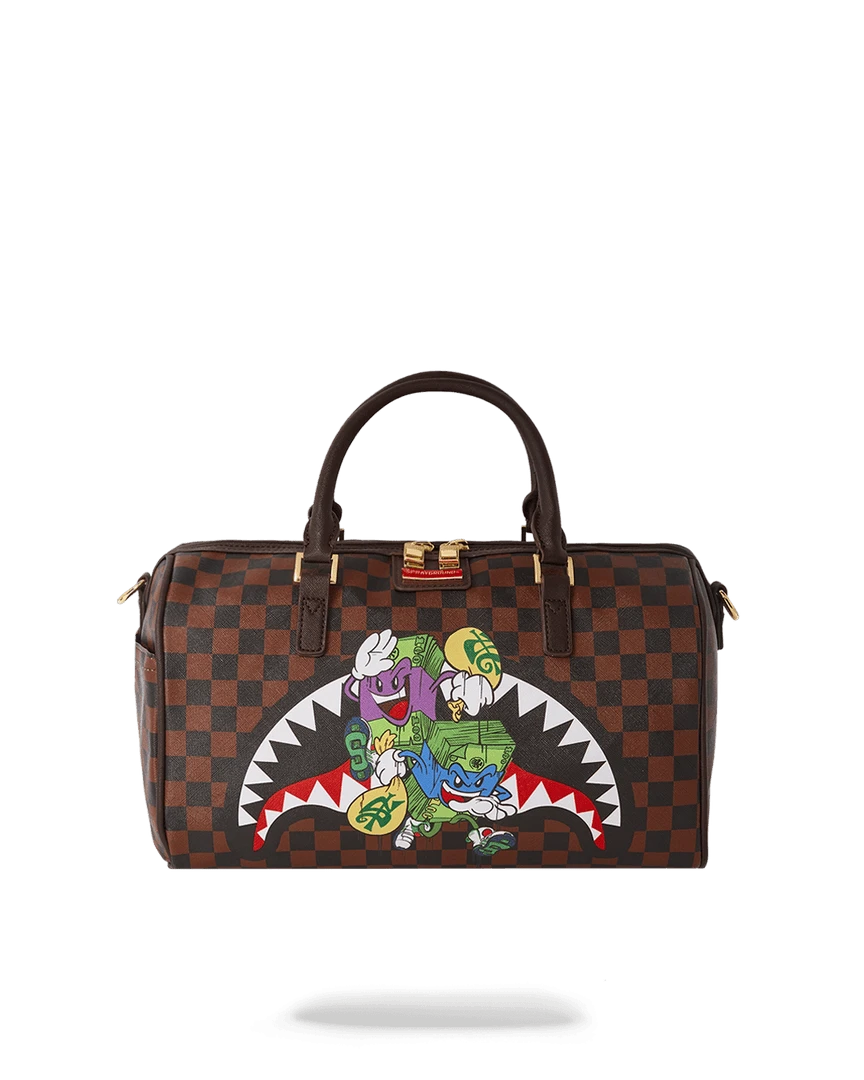 SPRAYGROUND® MONEY CHASER MINI DUFFLE BAGS 1 SPRAYGROUND® MONEY CHASER MINI DUFFLE BAGS