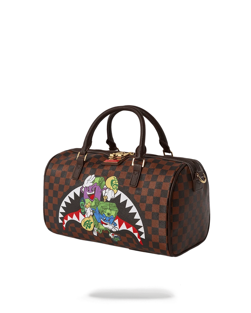 SPRAYGROUND® MONEY CHASER MINI DUFFLE BAGS 3 SPRAYGROUND® MONEY CHASER MINI DUFFLE BAGS