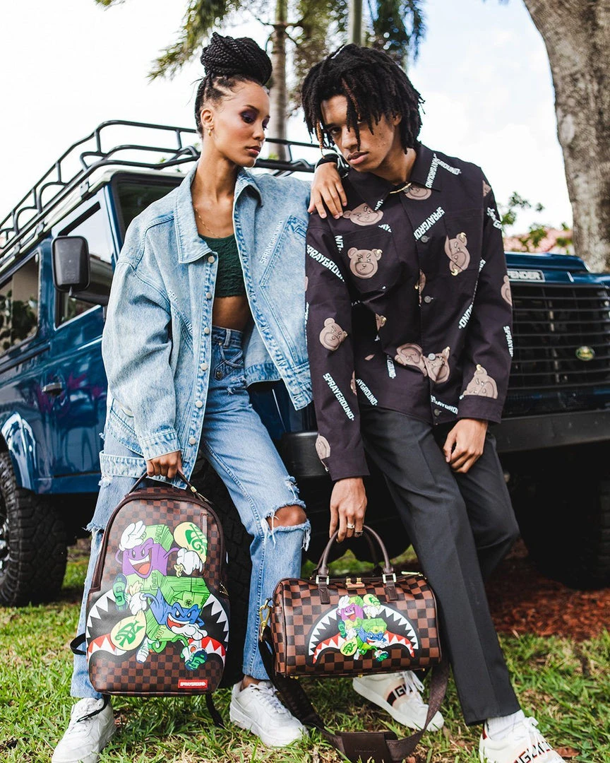SPRAYGROUND® MONEY CHASER MINI DUFFLE BAGS 8 SPRAYGROUND® MONEY CHASER MINI DUFFLE BAGS