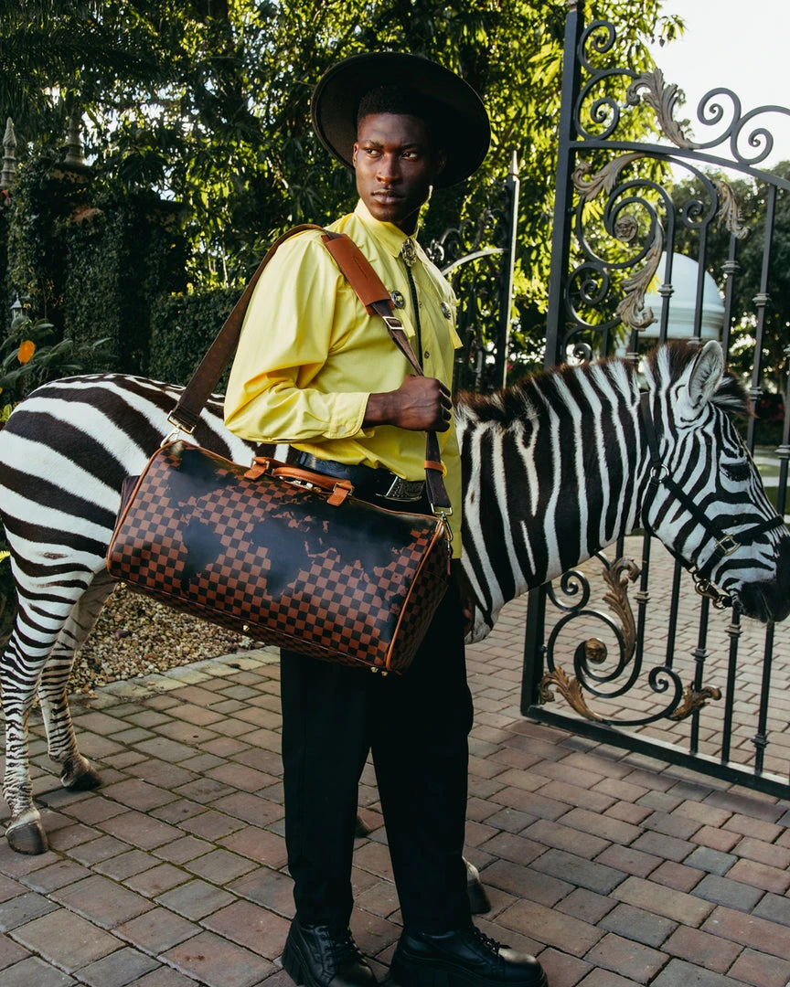 SPRAYGROUND® A.i.5 GLOBAL DUFFLE SPRAYGROUND® A.i.5 GLOBAL DUFFLE