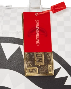 SPRAYGROUND® SPLIT THE CHECK (PEARL) DUFFLE