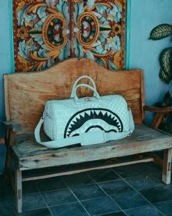 SPRAYGROUND® SPLIT THE CHECK (PEARL) DUFFLE