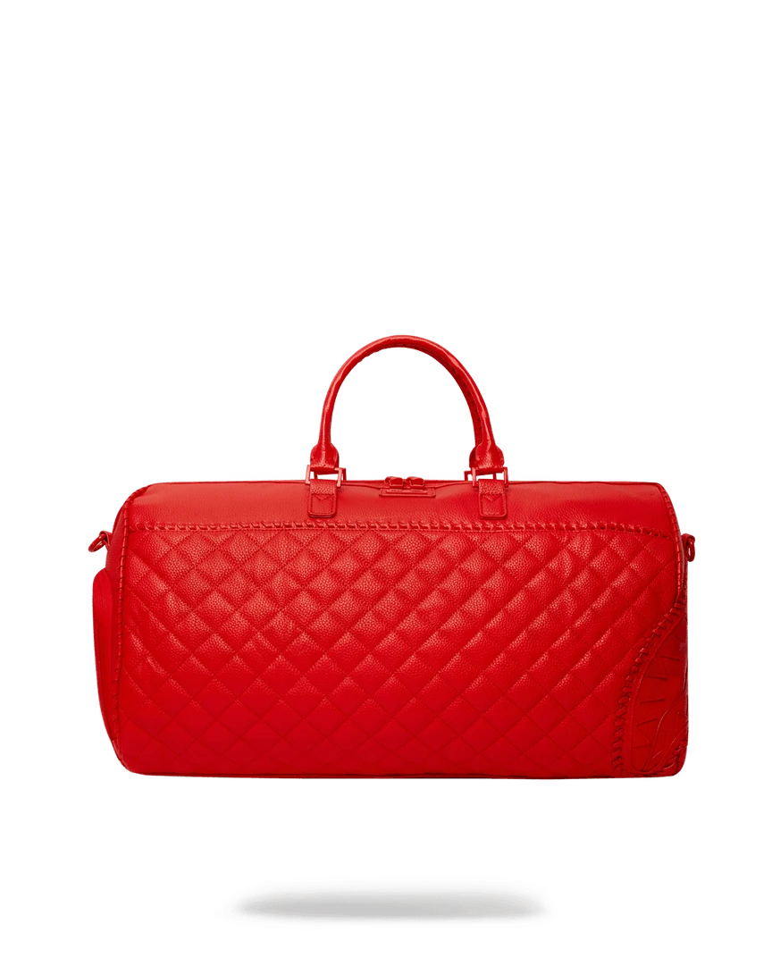 SPRAYGROUND® RED RIVIERA EMPEROR DUFFLE SPRAYGROUND® RED RIVIERA EMPEROR DUFFLE