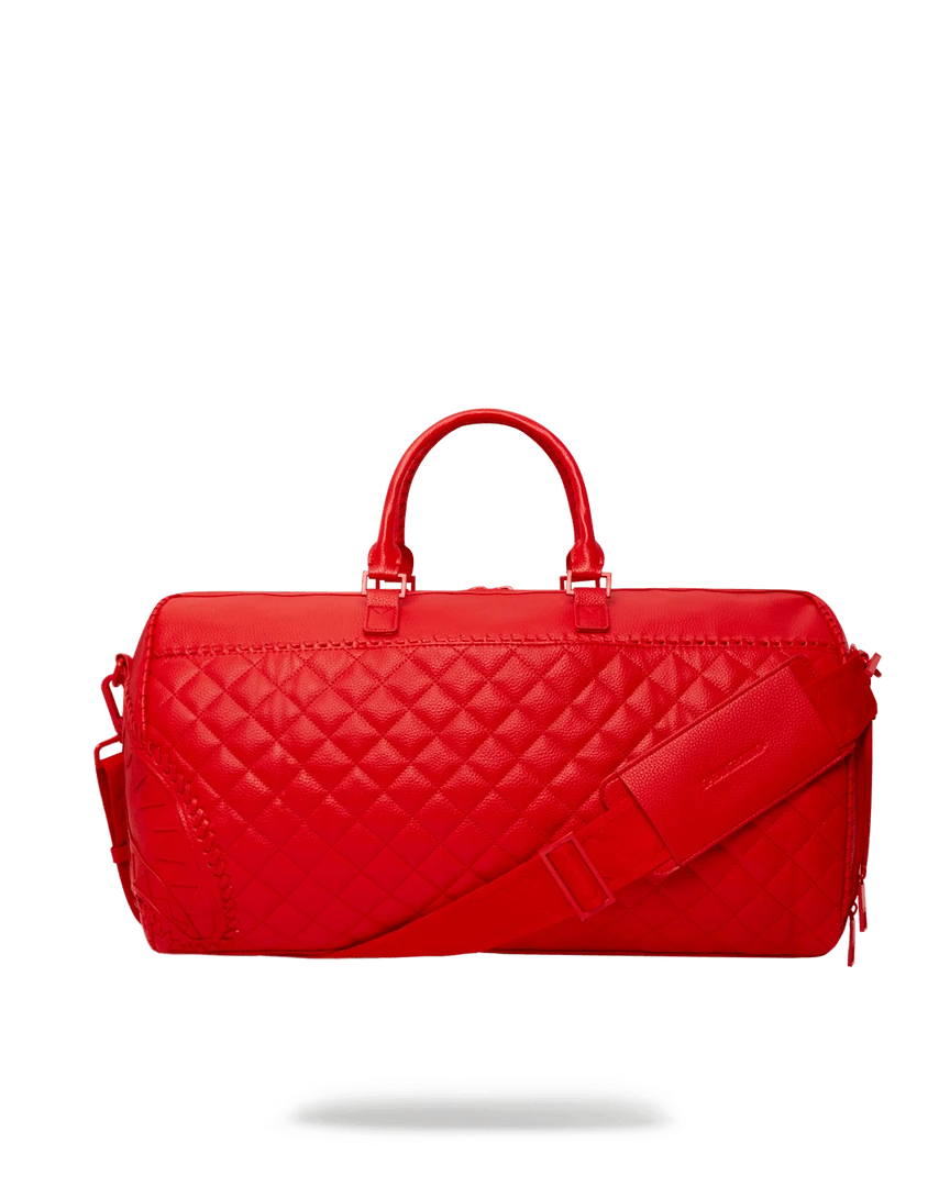 SPRAYGROUND® RED RIVIERA EMPEROR DUFFLE SPRAYGROUND® RED RIVIERA EMPEROR DUFFLE