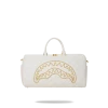 SPRAYGROUND® RIVIERA LE BLANC GOLD CHAIN SHARK DUFFLE BAGS