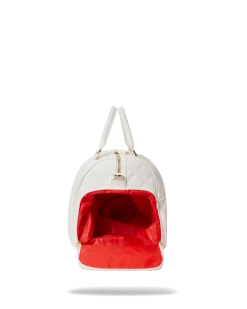 SPRAYGROUND® RIVIERA LE BLANC GOLD CHAIN SHARK DUFFLE BAGS