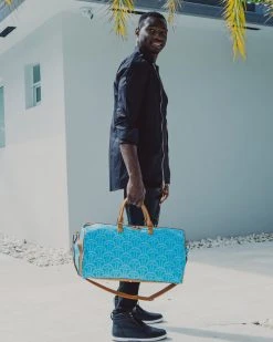 SPRAYGROUND® BAGS ILLUCHAINS TURQ DUFFLE 2 SPRAYGROUND® BAGS ILLUCHAINS TURQ DUFFLE