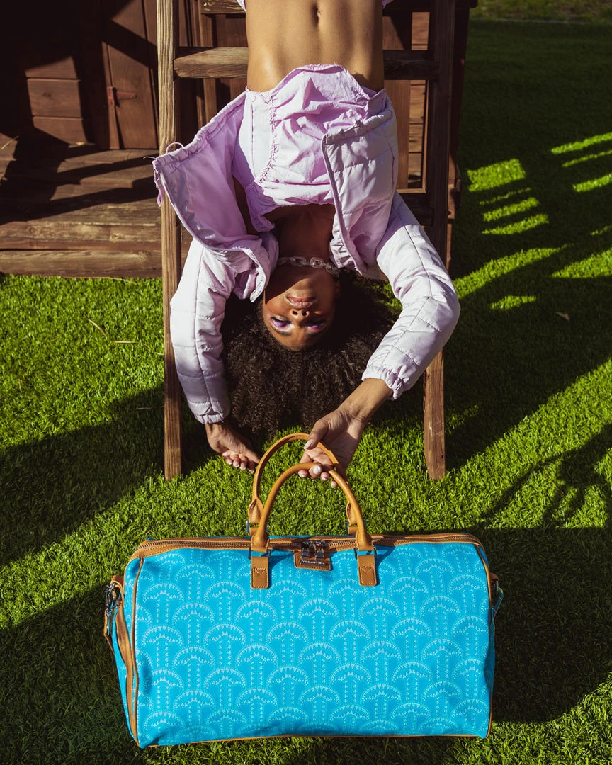 SPRAYGROUND® BAGS ILLUCHAINS TURQ DUFFLE SPRAYGROUND® BAGS ILLUCHAINS TURQ DUFFLE