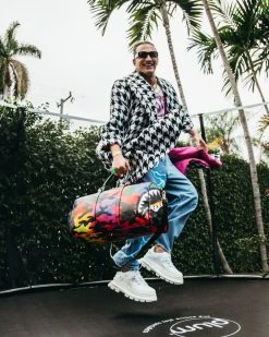 SPRAYGROUND® CAMOBURST EMPEROR DUFFLE BAGS