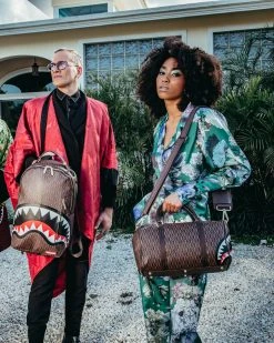 SPRAYGROUND® CASHIN CHECKS MINI DUFFLE