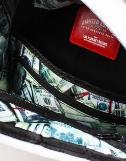 SPRAYGROUND® THE SPRAYGROUND DIY WHITE BACKPACK (VEGAN LEATHER & INNER MONEY LINING) & MARKERS INCLUDED BAGS