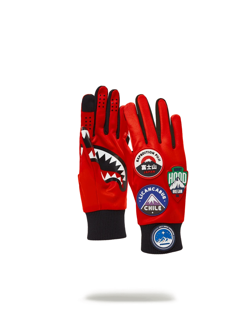 SPRAYGROUND® THE GLOBAL EXPEDITION GLOVES APPAREL+GEAR SPRAYGROUND® THE GLOBAL EXPEDITION GLOVES APPAREL+GEAR