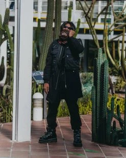 SPRAYGROUND® XTC SHARKS IN PARIS NECK WARMER APPAREL+GEAR