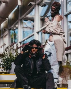 SPRAYGROUND® XTC SHARKS IN PARIS NECK WARMER APPAREL+GEAR