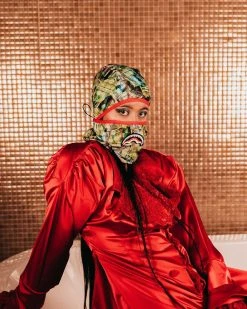 SPRAYGROUND® MAMA I MADE IT PULL DOWN SKI MASK