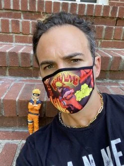 SPRAYGROUND® ADULT NARUTO ナルト FORM-FITTING FACE MASK