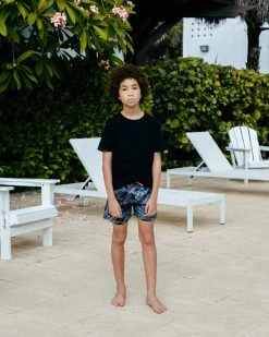 SPRAYGROUND® KIDS 3AM SWIM TRUNKS